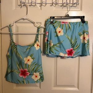 Athena Tankini with skirted bottom